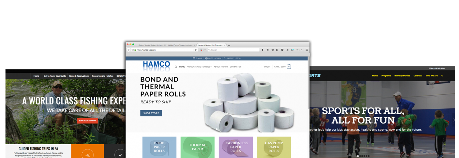 Custom Website Design Website Development Home Pages